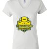 Women's Short Sleeve V-Neck T-Shirt Thumbnail