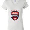 Women's Short Sleeve V-Neck T-Shirt Thumbnail