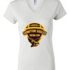 Women's Short Sleeve V-Neck T-Shirt Thumbnail