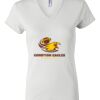 Women's Short Sleeve V-Neck T-Shirt Thumbnail
