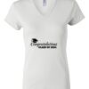 Women's Short Sleeve V-Neck T-Shirt Thumbnail