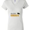 Women's Short Sleeve V-Neck T-Shirt Thumbnail