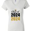Women's Short Sleeve V-Neck T-Shirt Thumbnail