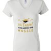 Women's Short Sleeve V-Neck T-Shirt Thumbnail