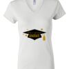 Women's Short Sleeve V-Neck T-Shirt Thumbnail