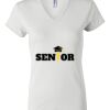 Women's Short Sleeve V-Neck T-Shirt Thumbnail