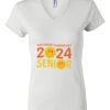 Women's Short Sleeve V-Neck T-Shirt Thumbnail