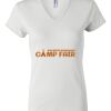 Women's Short Sleeve V-Neck T-Shirt Thumbnail
