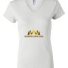 Women's Short Sleeve V-Neck T-Shirt Thumbnail