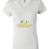 Women's Short Sleeve V-Neck T-Shirt Thumbnail
