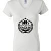 Women's Short Sleeve V-Neck T-Shirt Thumbnail