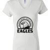 Women's Short Sleeve V-Neck T-Shirt Thumbnail