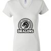 Women's Short Sleeve V-Neck T-Shirt Thumbnail