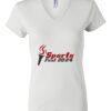 Women's Short Sleeve V-Neck T-Shirt Thumbnail