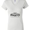 Women's Short Sleeve V-Neck T-Shirt Thumbnail