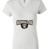 Women's Short Sleeve V-Neck T-Shirt Thumbnail