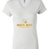 Women's Short Sleeve V-Neck T-Shirt Thumbnail