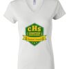Women's Short Sleeve V-Neck T-Shirt Thumbnail