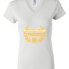 Women's Short Sleeve V-Neck T-Shirt Thumbnail