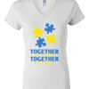 Women's Short Sleeve V-Neck T-Shirt Thumbnail