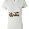 Women's Short Sleeve V-Neck T-Shirt Thumbnail