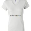 Women's Short Sleeve V-Neck T-Shirt Thumbnail