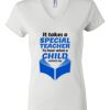 Women's Short Sleeve V-Neck T-Shirt Thumbnail