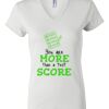 Women's Short Sleeve V-Neck T-Shirt Thumbnail