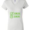 Women's Short Sleeve V-Neck T-Shirt Thumbnail