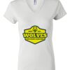 Women's Short Sleeve V-Neck T-Shirt Thumbnail