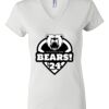 Women's Short Sleeve V-Neck T-Shirt Thumbnail