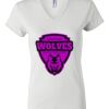 Women's Short Sleeve V-Neck T-Shirt Thumbnail