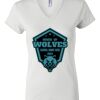 Women's Short Sleeve V-Neck T-Shirt Thumbnail