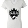 Women's Short Sleeve V-Neck T-Shirt Thumbnail