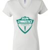 Women's Short Sleeve V-Neck T-Shirt Thumbnail