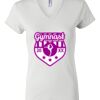 Women's Short Sleeve V-Neck T-Shirt Thumbnail