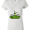 Women's Short Sleeve V-Neck T-Shirt Thumbnail