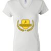 Women's Short Sleeve V-Neck T-Shirt Thumbnail