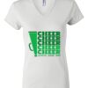 Women's Short Sleeve V-Neck T-Shirt Thumbnail