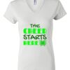 Women's Short Sleeve V-Neck T-Shirt Thumbnail