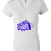 Women's Short Sleeve V-Neck T-Shirt Thumbnail