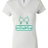 Women's Short Sleeve V-Neck T-Shirt Thumbnail