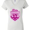 Women's Short Sleeve V-Neck T-Shirt Thumbnail