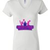 Women's Short Sleeve V-Neck T-Shirt Thumbnail