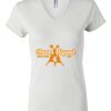 Women's Short Sleeve V-Neck T-Shirt Thumbnail