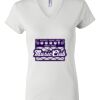 Women's Short Sleeve V-Neck T-Shirt Thumbnail