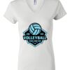 Women's Short Sleeve V-Neck T-Shirt Thumbnail
