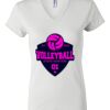 Women's Short Sleeve V-Neck T-Shirt Thumbnail