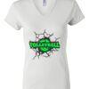 Women's Short Sleeve V-Neck T-Shirt Thumbnail