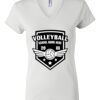 Women's Short Sleeve V-Neck T-Shirt Thumbnail